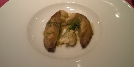 あわびのシャンパン蒸